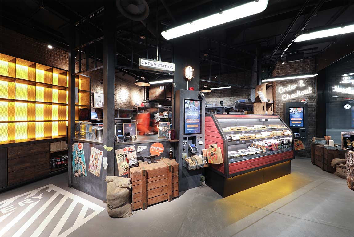 Restaurant Negishi with authentic Japanese interior design.