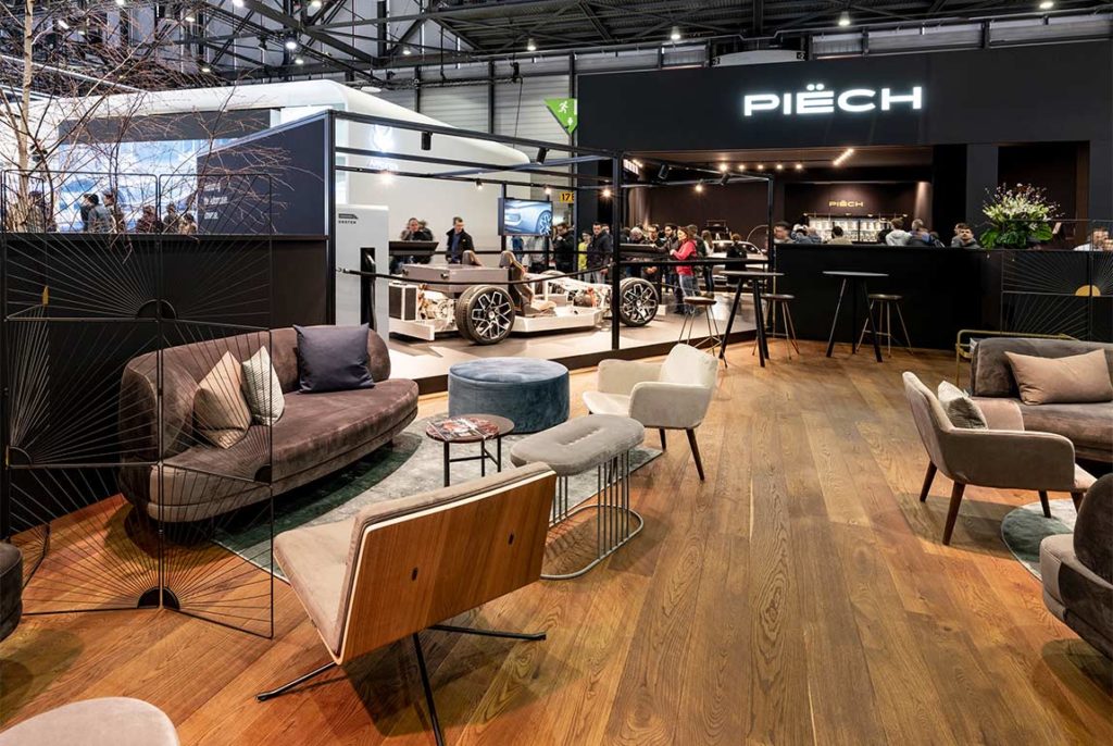 Messestand Piëch Autosalon 2019 Genf