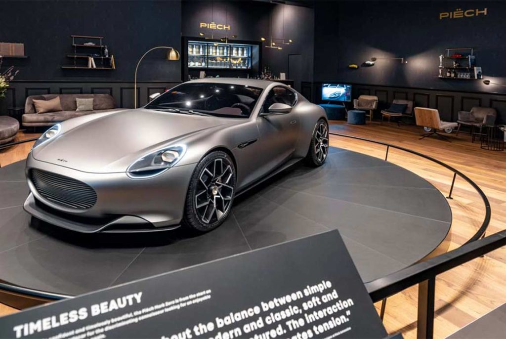 Messestand Piëch Autosalon 2019 Genf