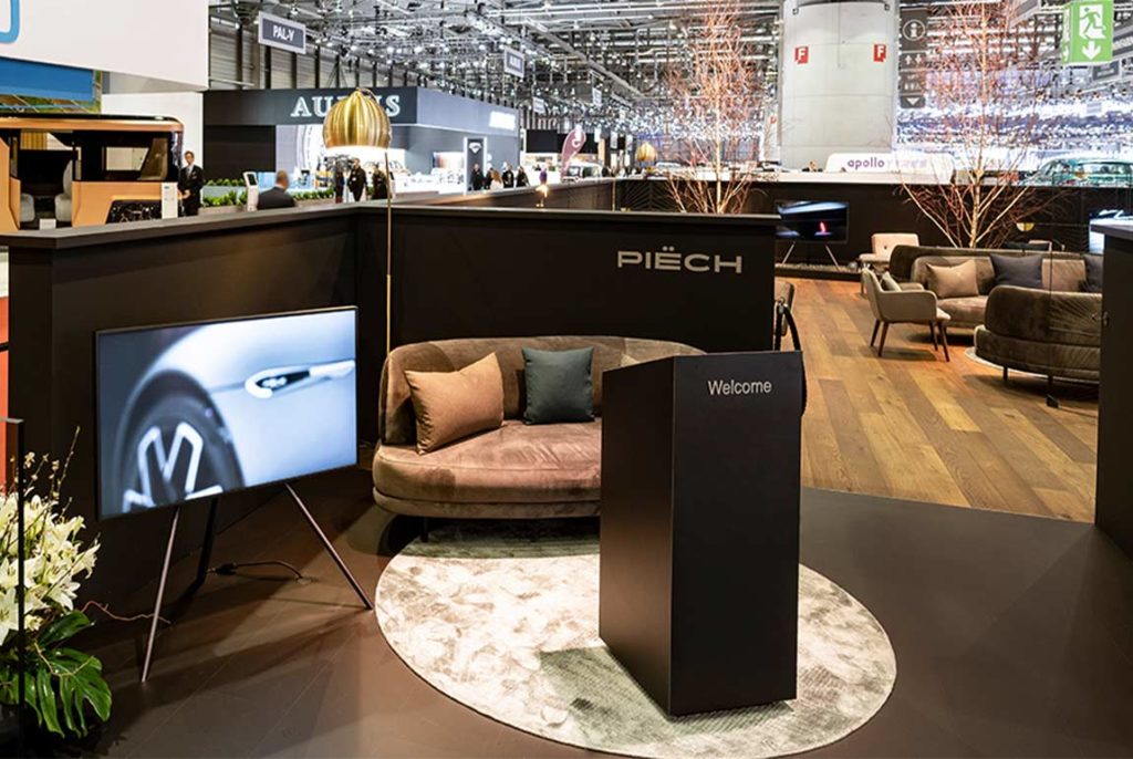 Messestand Piëch Autosalon 2019 Genf